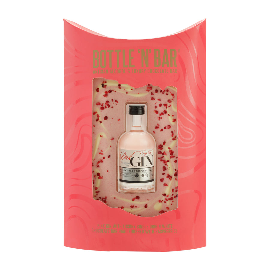 Pink Gin & Chocolate Gift - Bottle N Bar